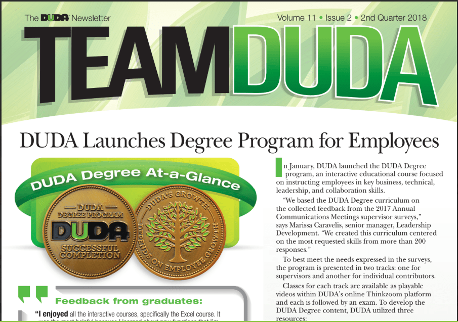 Company Newsletter: New&nbsp;Program