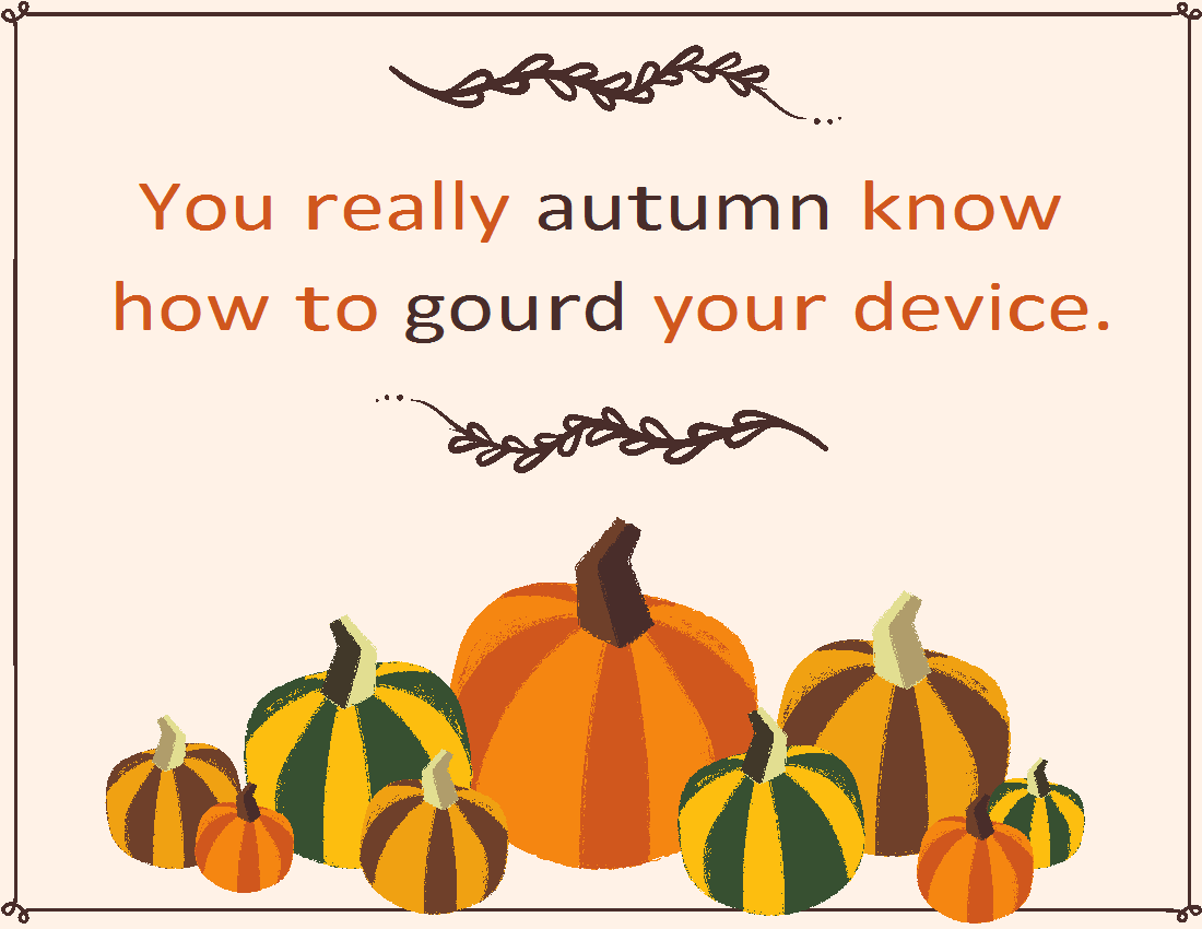 Cybersecurity Autumn Puns